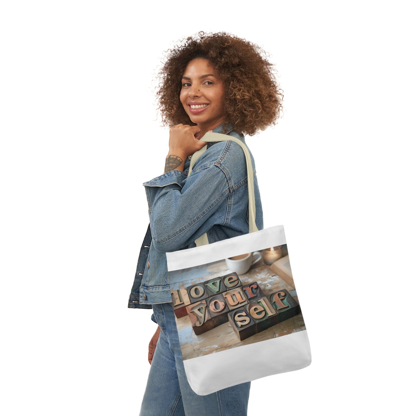 Tote Bag Love Yourself - Canvas Tote Bag