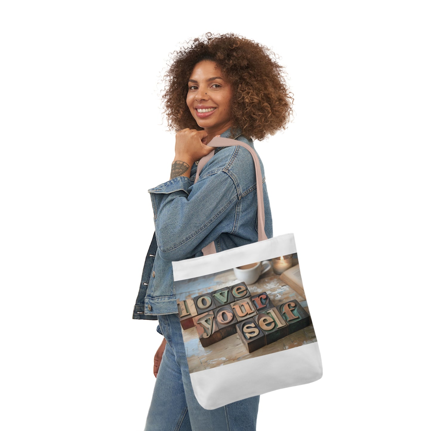 Tote Bag Love Yourself - Canvas Tote Bag