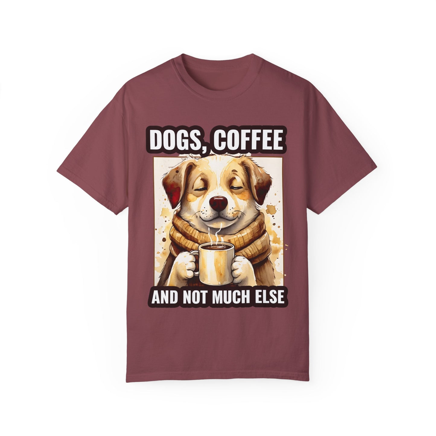 Dog and Coffee Lover T-Shirt