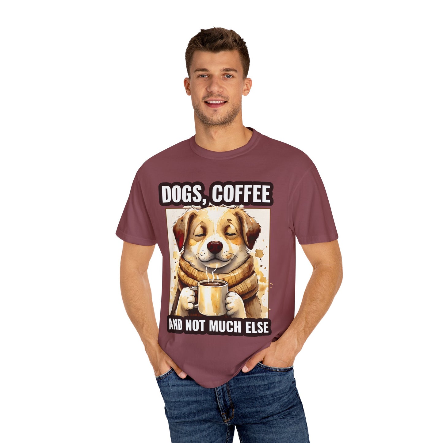 Dog and Coffee Lover T-Shirt