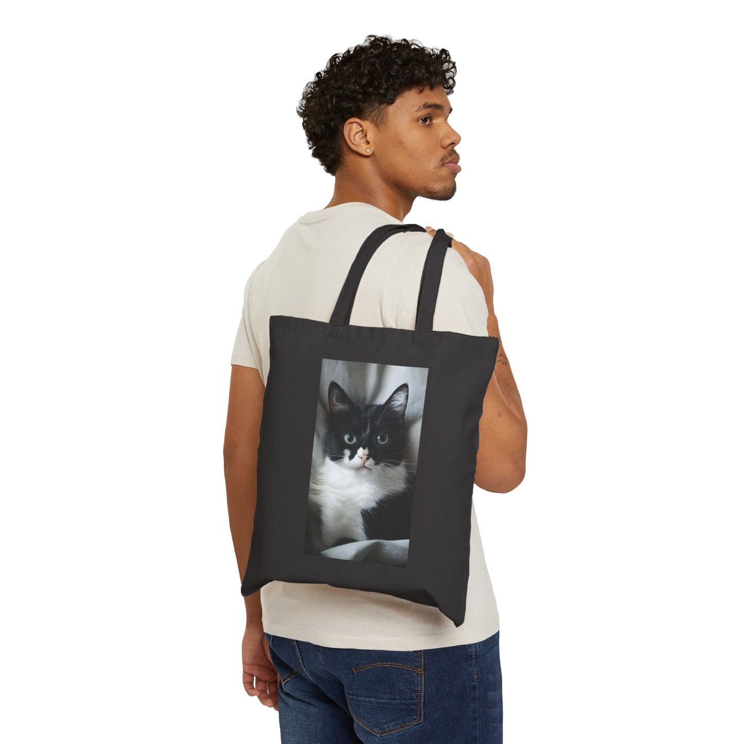 Cat Tote Bag - Love of Cats Design