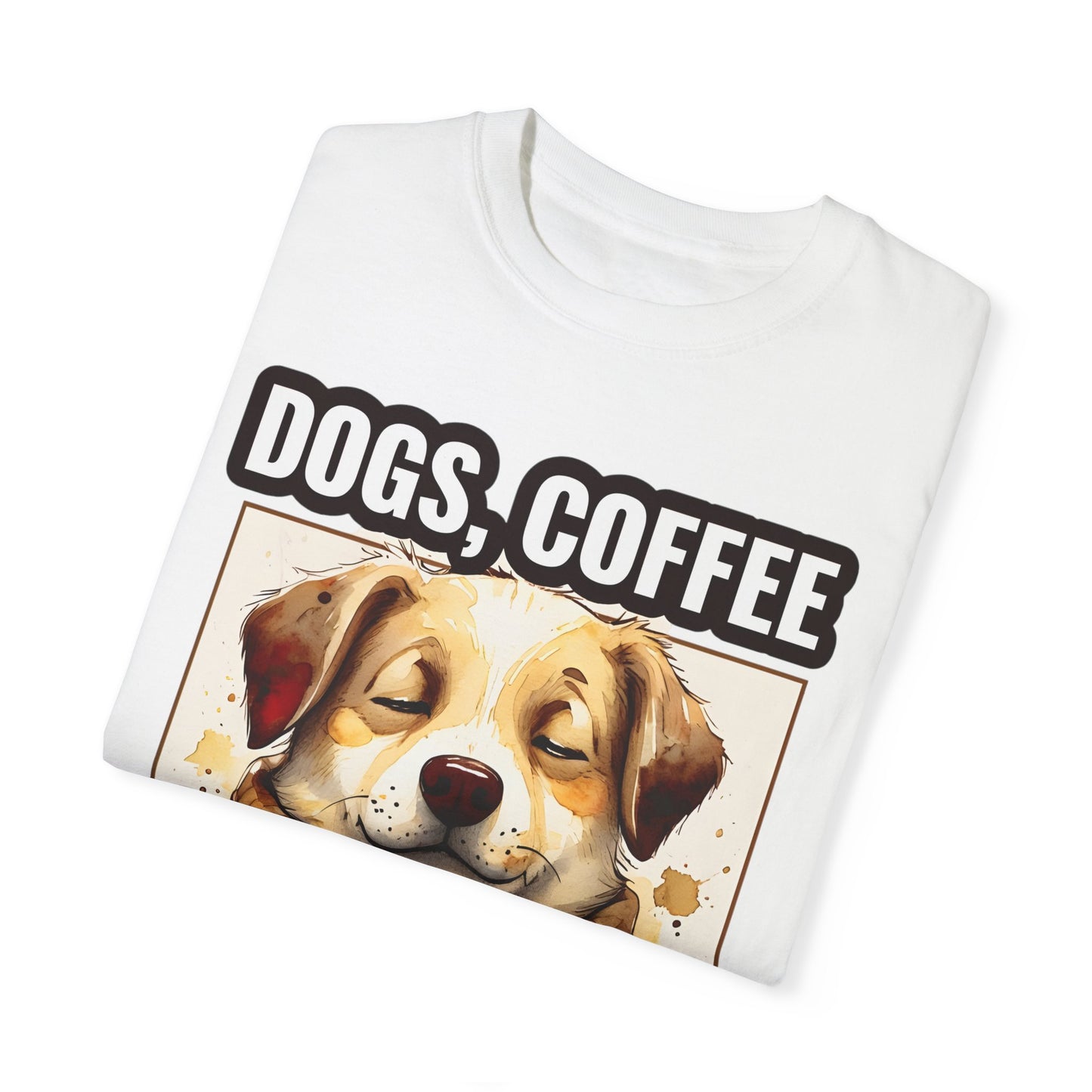 Dog and Coffee Lover T-Shirt