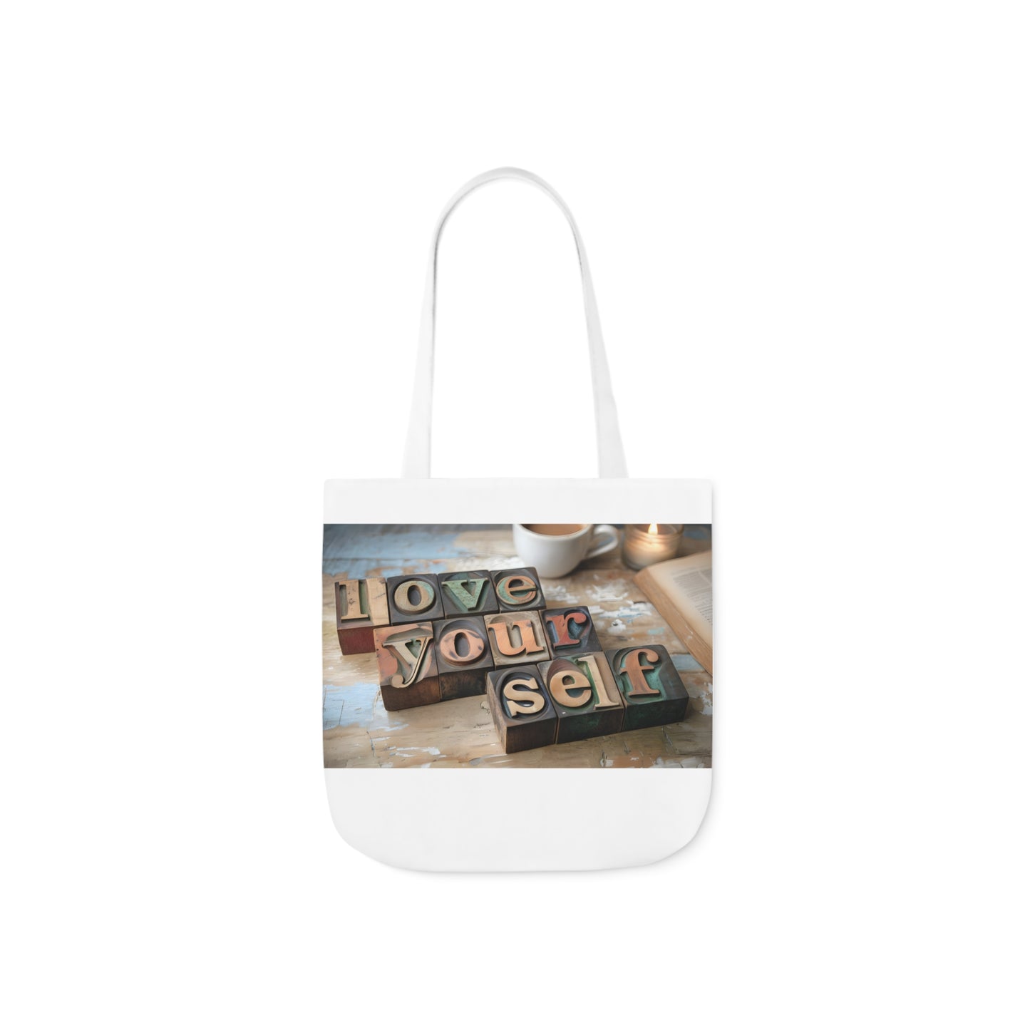 Tote Bag Love Yourself - Canvas Tote Bag