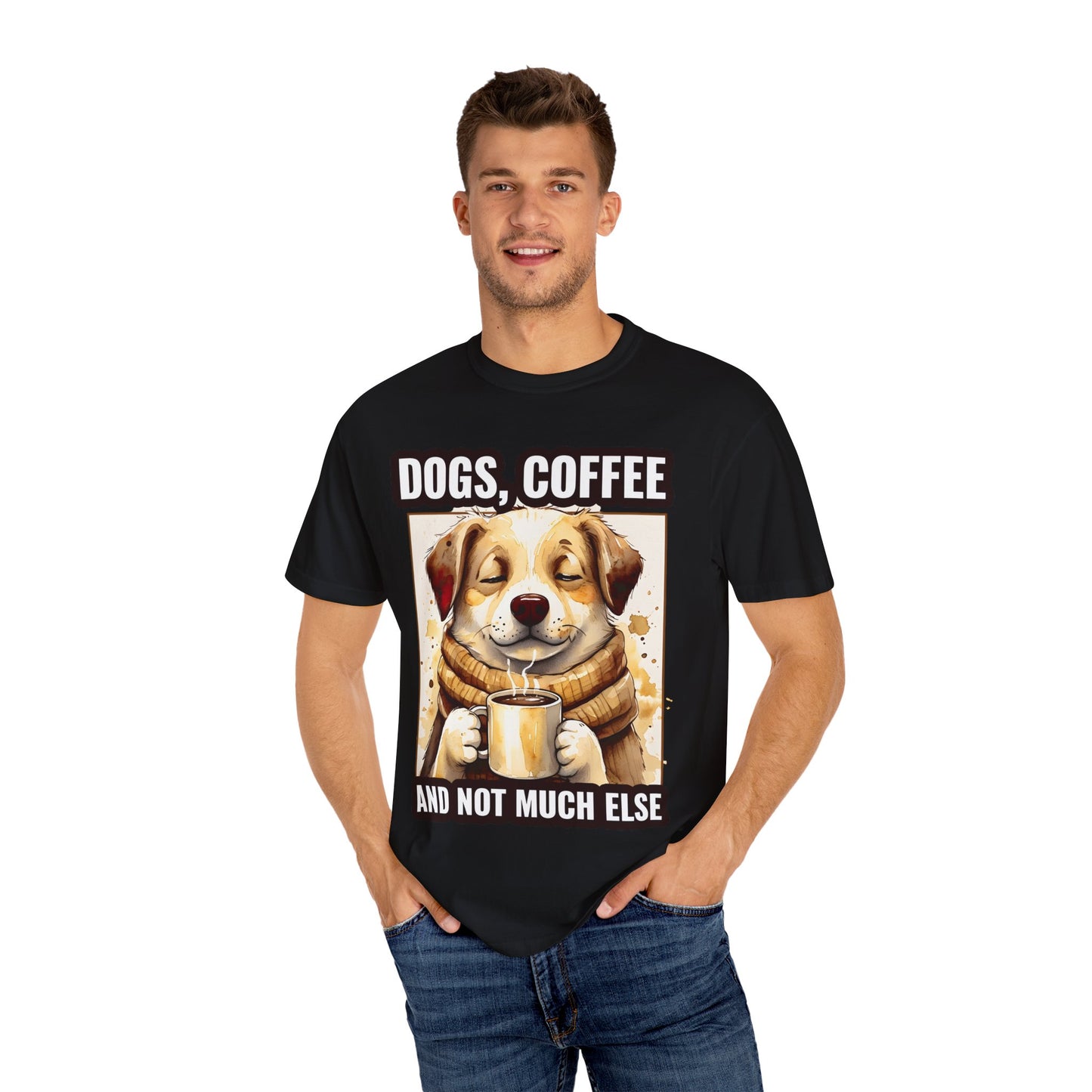 Dog and Coffee Lover T-Shirt