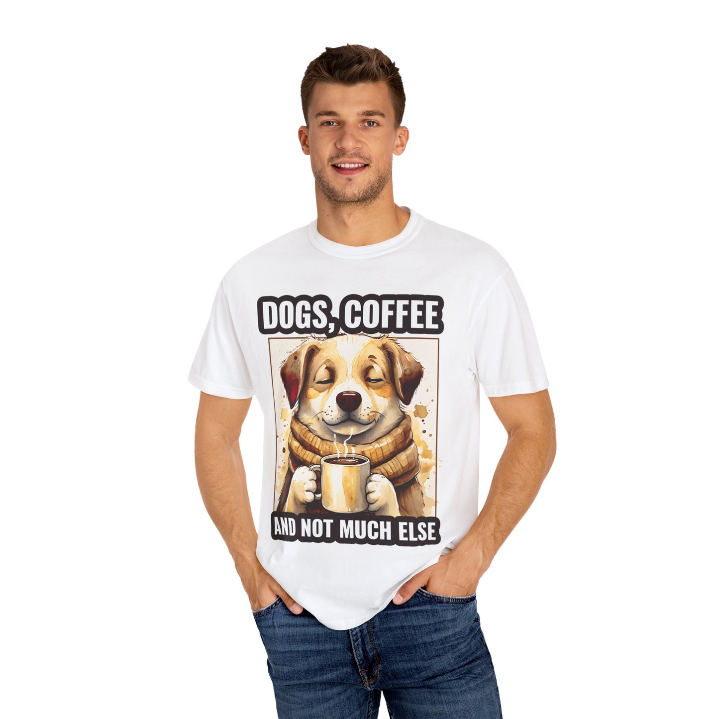 Dog and Coffee Lover T-Shirt