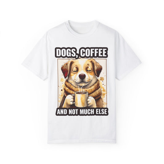 Dog and Coffee Lover T-Shirt