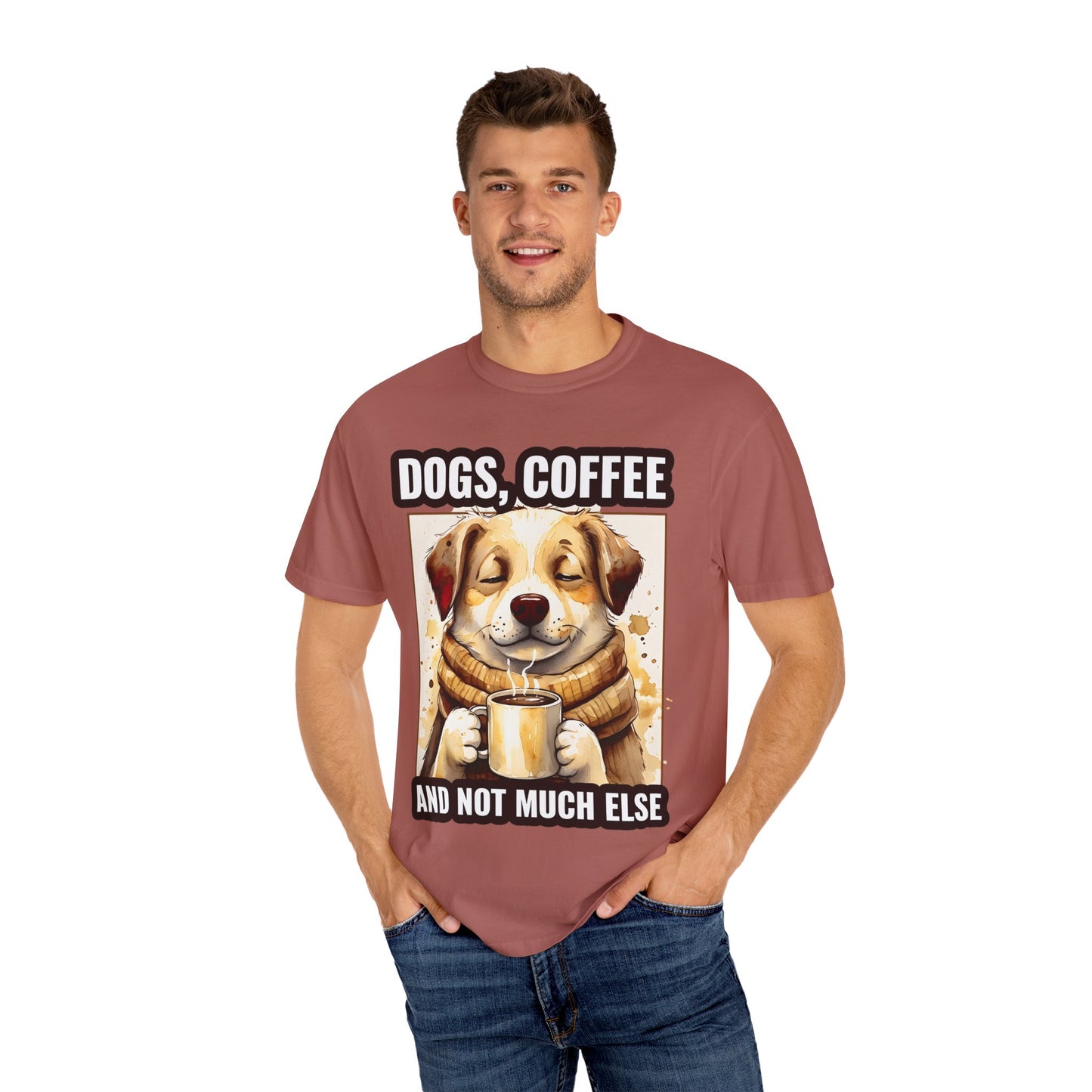 Dog and Coffee Lover T-Shirt