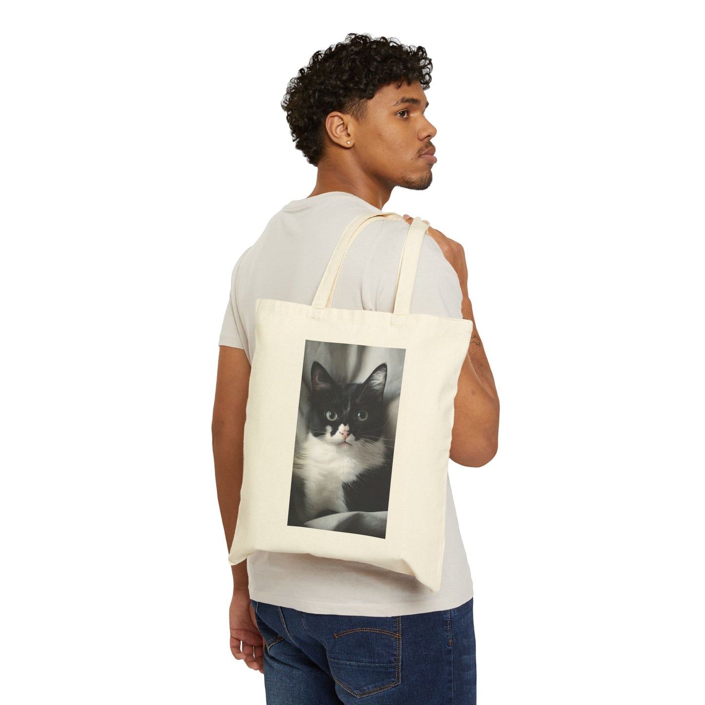 Cat Tote Bag - Love of Cats Design