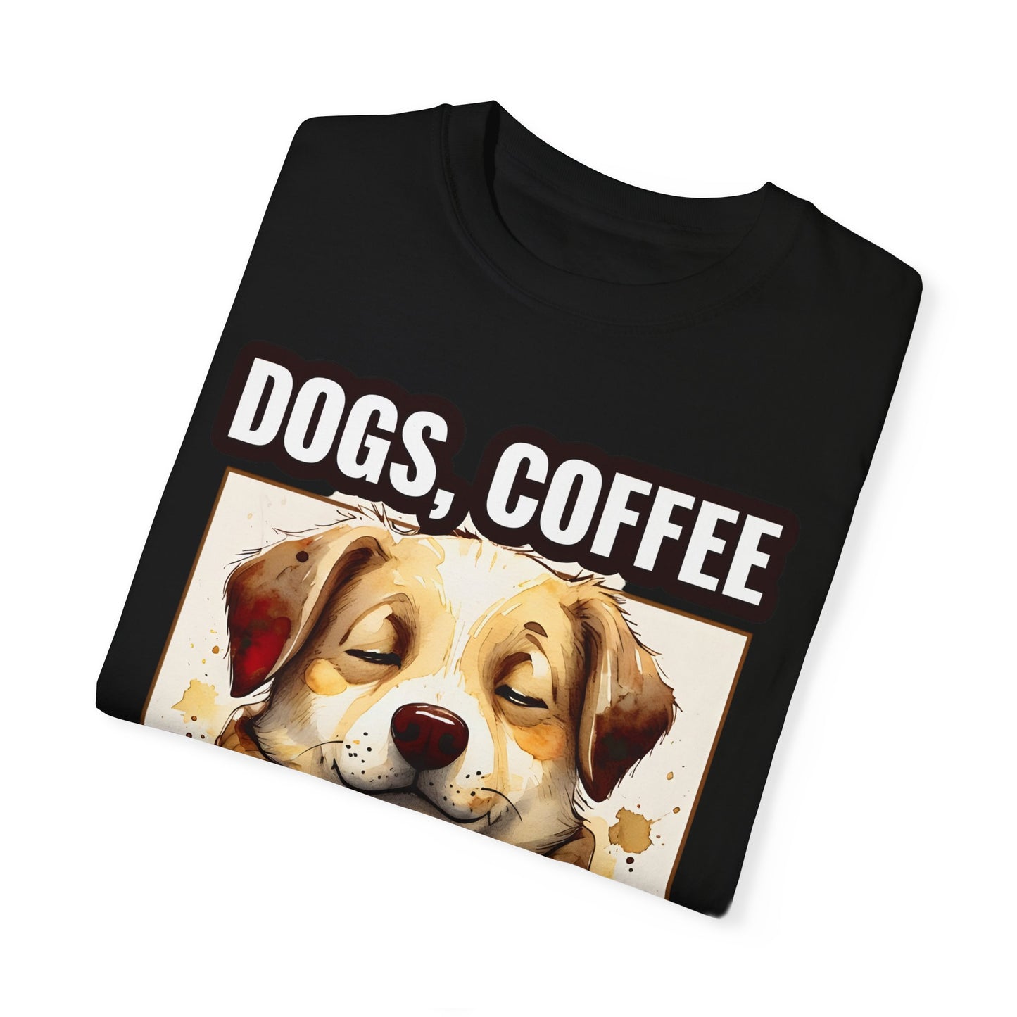 Dog and Coffee Lover T-Shirt