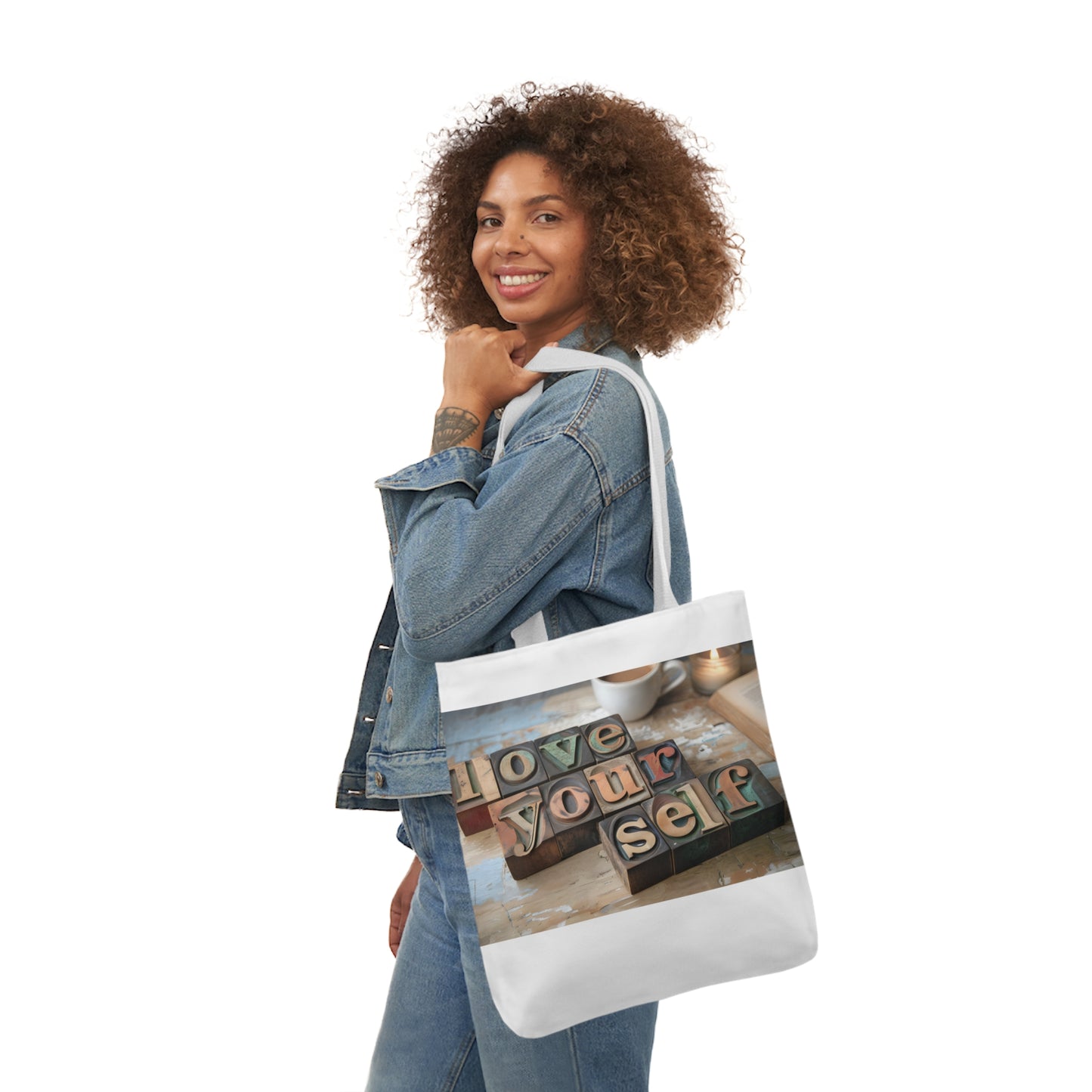 Tote Bag Love Yourself - Canvas Tote Bag