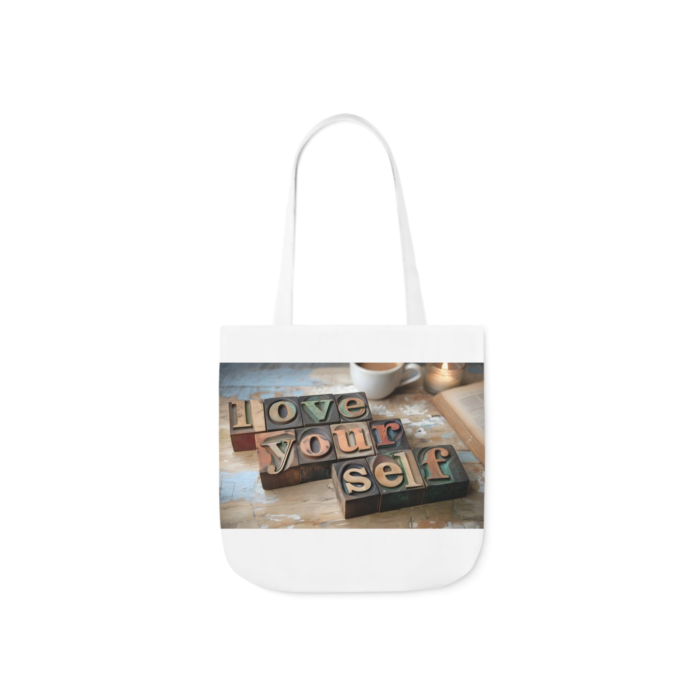 Tote Bag Love Yourself - Canvas Tote Bag