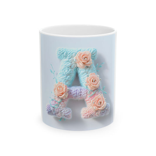 Crochet Monogrammed Mug