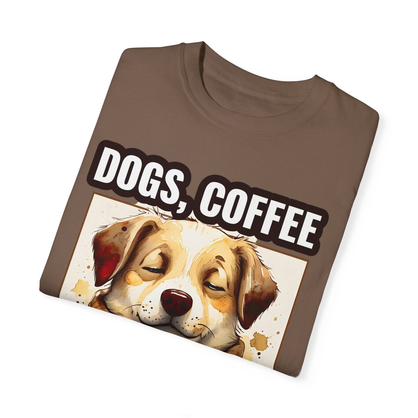 Dog and Coffee Lover T-Shirt